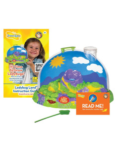 Kit de Crecimiento de Mariquitas Insect Lore | Hábitat Colorido