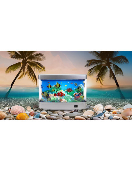 Acuario Artificial Lightahead Vida Marina A 30x25cm Acuario Artificial Lightahead Vida Marina A 30x25cm