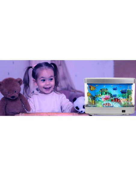 Acuario Artificial Lightahead Vida Marina A 30x25cm Acuario Artificial Lightahead Vida Marina A 30x25cm