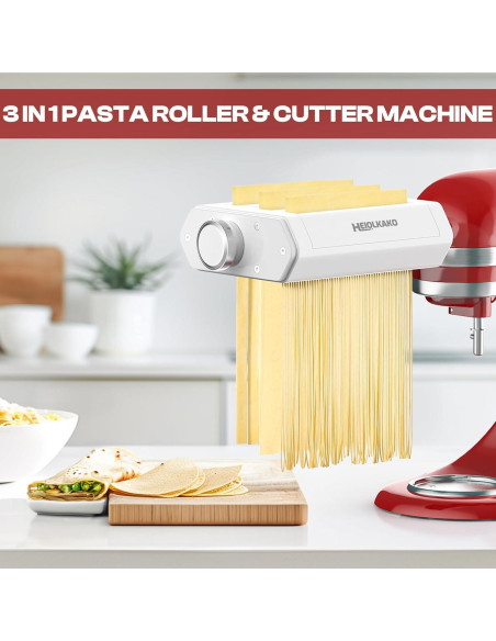 Accesorio de Pasta KitchenAid 3 en 1 - Cortador y Rodillo Accesorio de Pasta KitchenAid 3 en 1 - Cortador y Rodillo