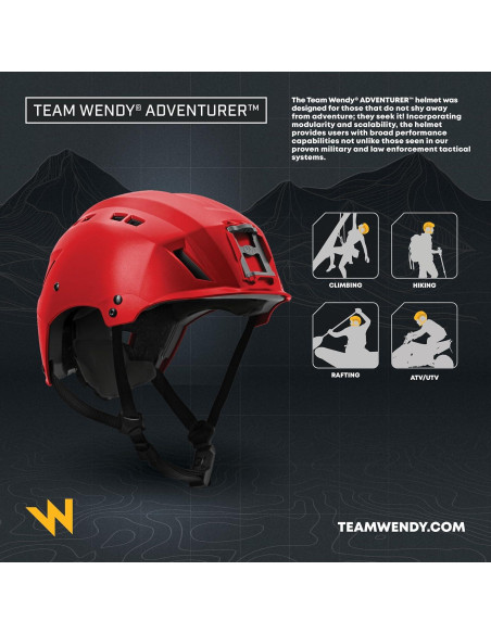 Casco Adventurer Team Wendy | Senderismo y Escalada | Ajuste Preciso Casco Adventurer Team Wendy | Senderismo y Escalada | Ajuste Preciso