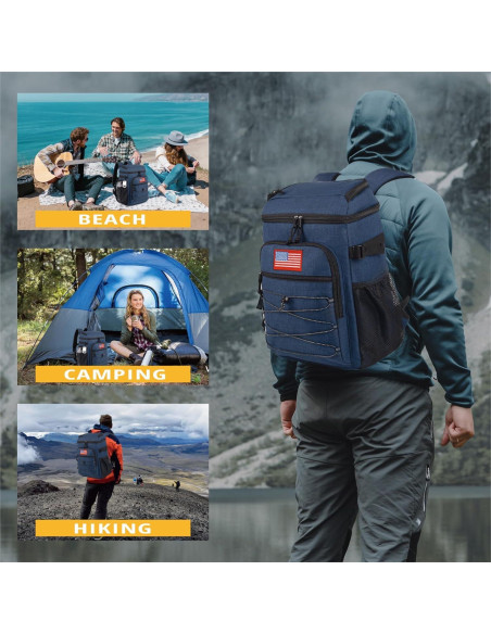 Mochila Enfriadora ATRIPACK 25L Impermeable Táctica Azul Mochila Enfriadora ATRIPACK 25L Impermeable Táctica Azul