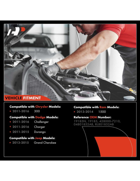 Motor de arranque A-Premium 12V 1.3KW 9 dientes Chrysler/Dodge Motor de arranque A-Premium 12V 1.3KW 9 dientes Chrysler/Dodge