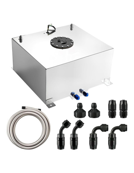 Tanque de Combustible Speedwow 56.78L Aluminio con Sensor Tanque de Combustible Speedwow 56.78L Aluminio con Sensor