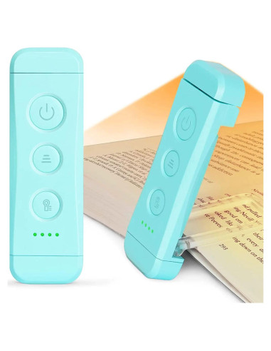 Luz de Lectura Glocusent Recargable USB 5 Brillos 3 Colores