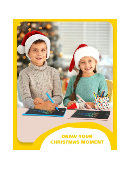 Tableta de Escritura LCD Bravokids 2 Pack 10" Colorida Tableta de Escritura LCD Bravokids 2 Pack 10" Colorida