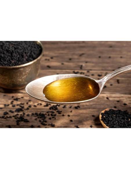 Aceite de Semilla Negra Orgánico Puro 118 ml - Comino Negro Egipto Aceite de Semilla Negra Orgánico Puro 118 ml - Comino Negro Egipto