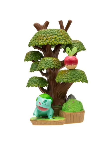 Conjunto de Exhibición Pokémon Select - Bosque con Figuras Conjunto de Exhibición Pokémon Select - Bosque con Figuras