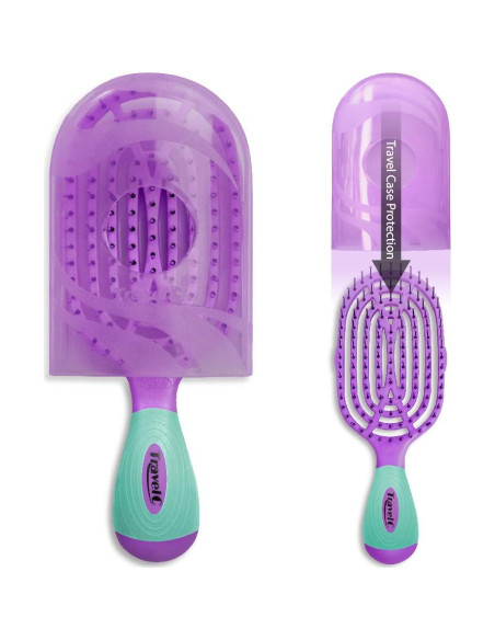 Cepillo Desenredante NuWay 4HAIR para Todo Tipo de Cabello Cepillo Desenredante NuWay 4HAIR para Todo Tipo de Cabello