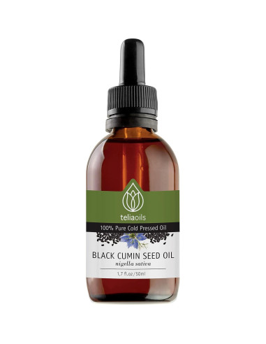 Aceite de Comino de Semilla Negra Teliaoils 50ml Puro y Natural