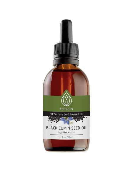 Aceite de Comino de Semilla Negra Teliaoils 50ml Puro y Natural Aceite de Comino de Semilla Negra Teliaoils 50ml Puro y Natural