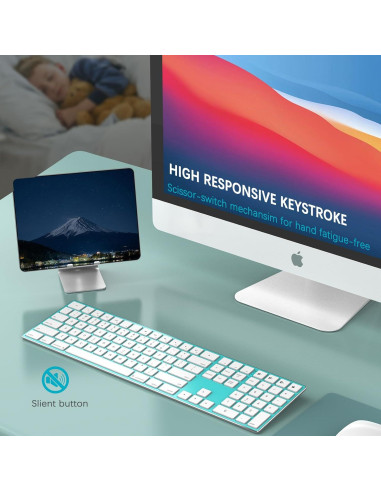 Teclado Inalámbrico JOYACCESS Bluetooth Multi-Dispositivo