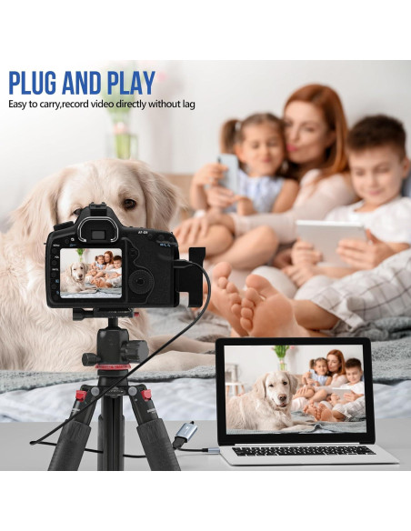 Tarjeta de Captura de Video VIXLW 4K HDMI a USB C 1080p Tarjeta de Captura de Video VIXLW 4K HDMI a USB C 1080p