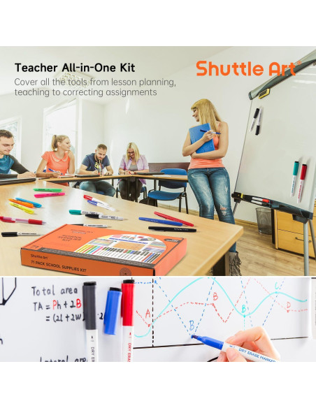 Kit Escolar 71 Piezas Shuttle Art para Regreso a Clases Kit Escolar 71 Piezas Shuttle Art para Regreso a Clases