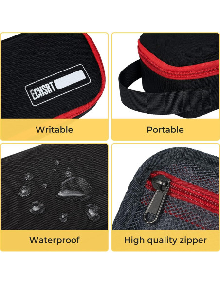 Estuche Grande ECHSRT para Lápices Negro con Gran Capacidad Estuche Grande ECHSRT para Lápices Negro con Gran Capacidad