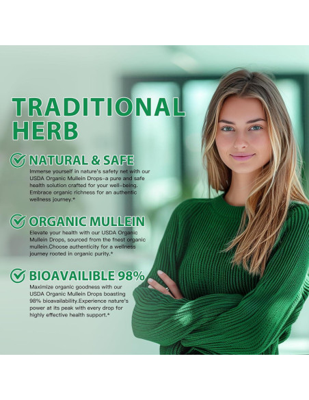 Tintura de Hoja de Mullein Novomins 118 ml - Salud Pulmonar Tintura de Hoja de Mullein Novomins 118 ml - Salud Pulmonar