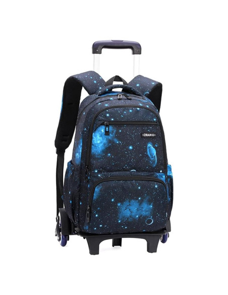 Mochila Rodante Etaishow para Niños 32x20x43cm Azul Mochila Rodante Etaishow para Niños 32x20x43cm Azul