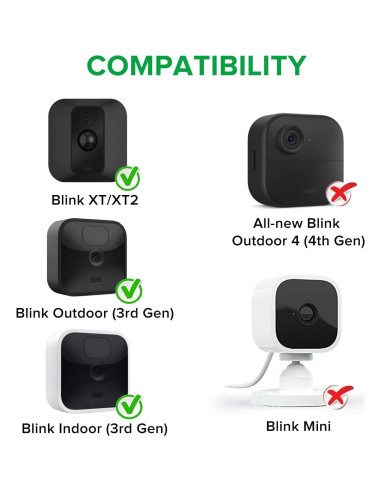 Adaptador de corriente Blink XT2 y Outdoor 7.5m impermeable