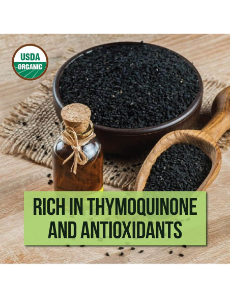 Aceite de Semilla de Comino Negro Orgánico 236.6 ml - UhRohMuh Aceite de Semilla de Comino Negro Orgánico 236.6 ml - UhRohMuh