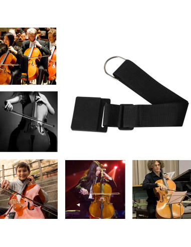 Soporte Antideslizante para Cello GY2O Ajustable 35-71 cm