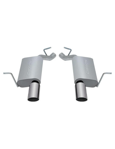 Sistema de Escape Aluminizado Gibson 316006 para Dodge Durango