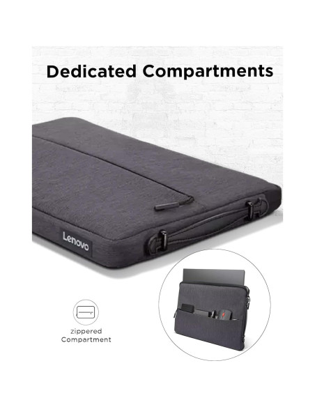 Funda para Laptop Lenovo Urbana 14" Resistente al Agua - Gris Funda para Laptop Lenovo Urbana 14" Resistente al Agua - Gris