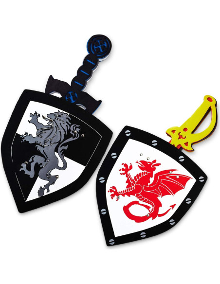 Conjunto Espada y Escudo de Espuma Super Z Outlet 2 Piezas Conjunto Espada y Escudo de Espuma Super Z Outlet 2 Piezas