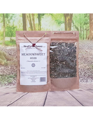 Té Herbal Meadowsweet Health Embassy 100g - Libre de OGM