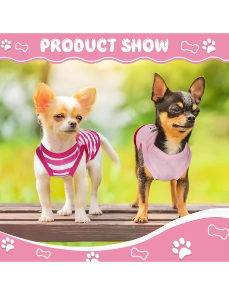 Conjunto 4 Ropa para Perros Friofmuy Rosa X-Small Conjunto 4 Ropa para Perros Friofmuy Rosa X-Small