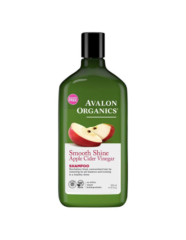 Champú Orgánico Avalon Organics Vinagre de Sidra 311g x6