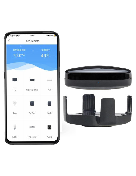 Control Remoto Universal IR Frankever con Sensor T&H Control Remoto Universal IR Frankever con Sensor T&H