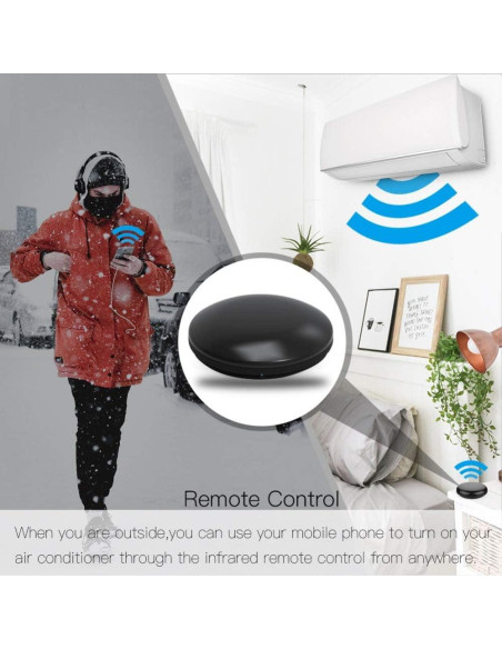 Control Remoto Universal IR Frankever con Sensor T&H Control Remoto Universal IR Frankever con Sensor T&H