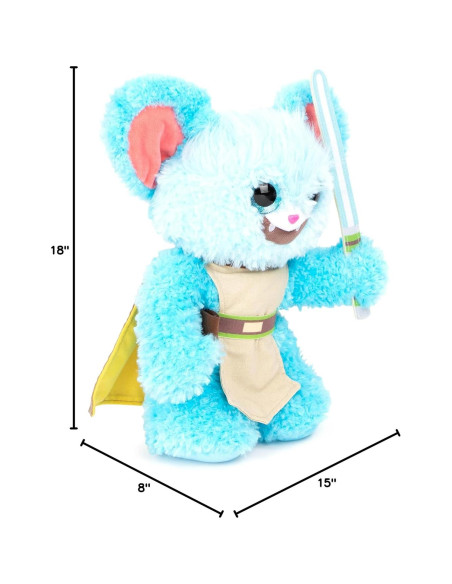 Almohada de Peluche Nubs Star Wars 38 cm Suave Azul Almohada de Peluche Nubs Star Wars 38 cm Suave Azul