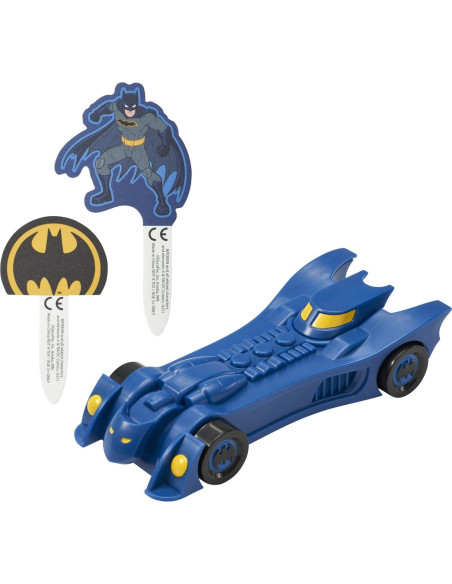 Adorno de Pastel DecoSet Batman En Acción - 3 Piezas Adorno de Pastel DecoSet Batman En Acción - 3 Piezas