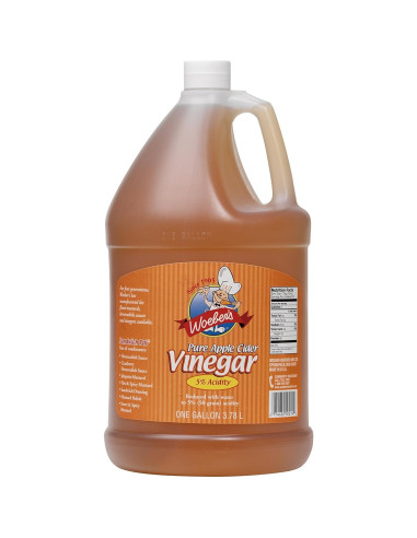 Vinagre de Sidra de Manzana Puro Woeber 5% Acidez 3.79L