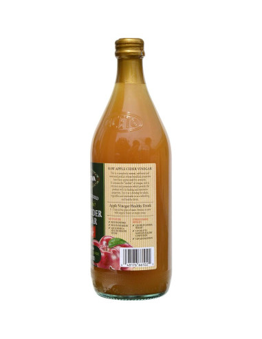 Vinagre de Manzana Orgánico CAI 1.01L Crudo y Sin Filtrar