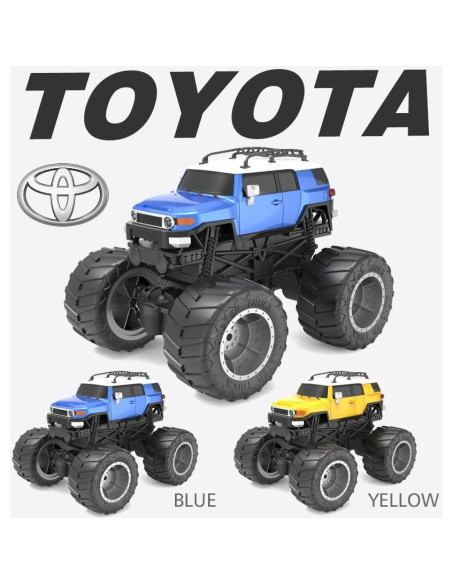 Jeep RC Vinie Toyota FJ Cruiser 2007 Escala 1:24 Azul Jeep RC Vinie Toyota FJ Cruiser 2007 Escala 1:24 Azul