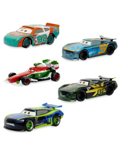 Conjunto de 5 Coches de Metal Fundido Disney Cars 1:43