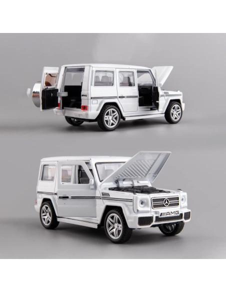 Coche de Juguete Benz G65 AMG 1:32 con Luz y Sonido Coche de Juguete Benz G65 AMG 1:32 con Luz y Sonido