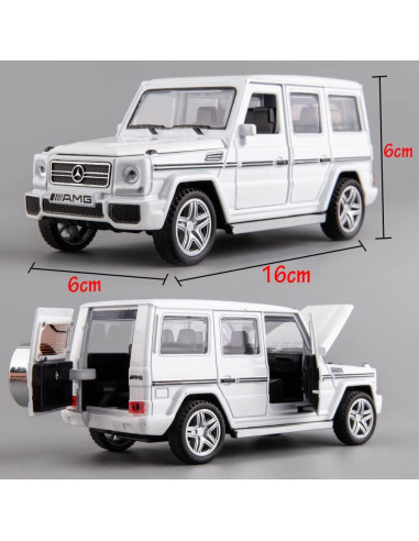 Coche de Juguete Benz G65 AMG 1:32 con Luz y Sonido