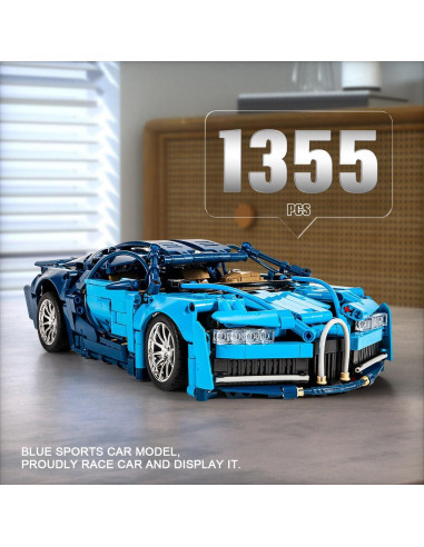 Kit de Bloques de Construcción Coche Deportivo GOTIMON 1355 Pcs
