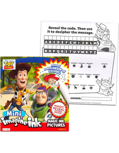 Conjunto de Libros para Colorear Disney Pixar - 3 Libros Imagine Ink