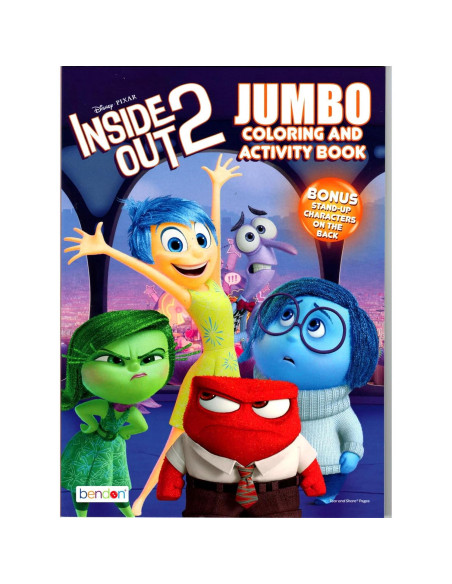 Set de Libros para Colorear Disney Inside Out 2 - Bendon Set de Libros para Colorear Disney Inside Out 2 - Bendon