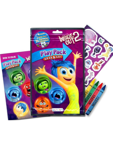 Set de Libros para Colorear Disney Inside Out 2 - Bendon
