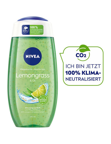 Gel de Ducha NIVEA Hierba de Limón & Aceite 250 ml Nutritivo