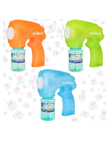 Pistola de Burbujas Iluminada Maxx Bubbles - 306g