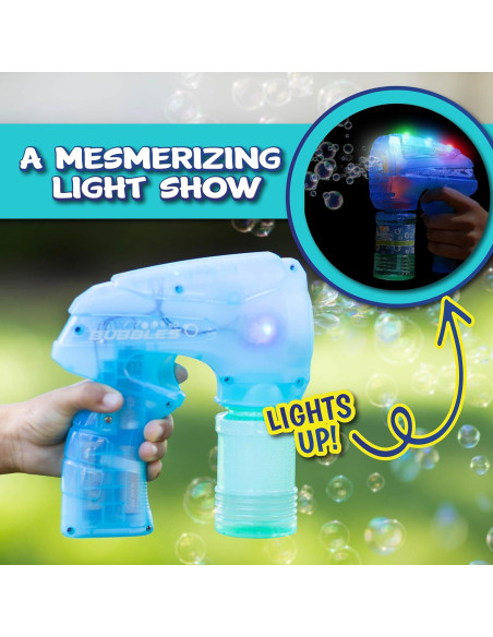 Pistola de Burbujas Iluminada Maxx Bubbles - 306g Pistola de Burbujas Iluminada Maxx Bubbles - 306g