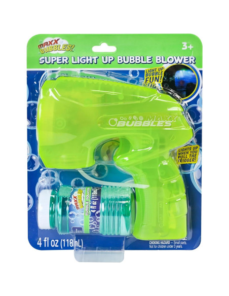 Pistola de Burbujas Iluminada Maxx Bubbles - 306g Pistola de Burbujas Iluminada Maxx Bubbles - 306g