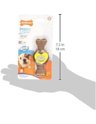 Juguete de Masticar Nylabone para Cachorros Sabor Pollo