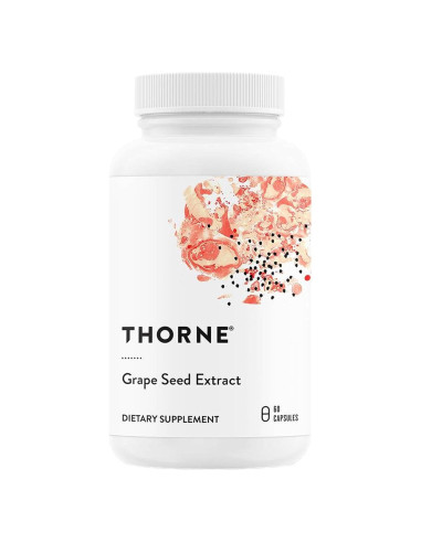 THORNE Extracto de Semilla de Uva Antioxidante 60 Cápsulas